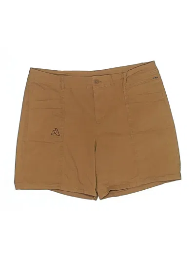 Pre-owned Eddie Bauer Khaki Shorts In Brown