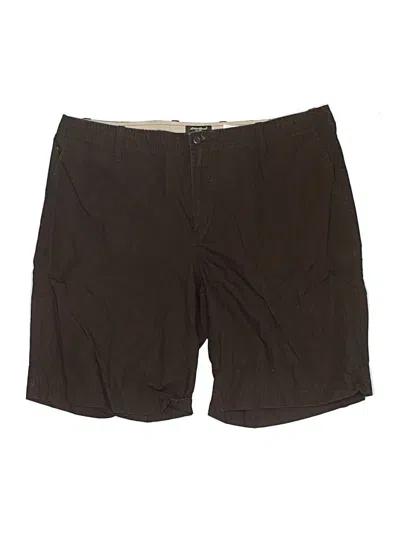 Pre-owned Eddie Bauer Khaki Shorts In Brown