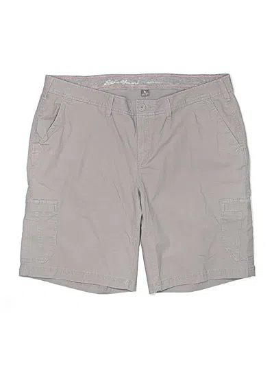 Pre-owned Eddie Bauer Khaki Shorts In Gray