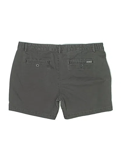 Pre-owned Eddie Bauer Khaki Shorts In Gray