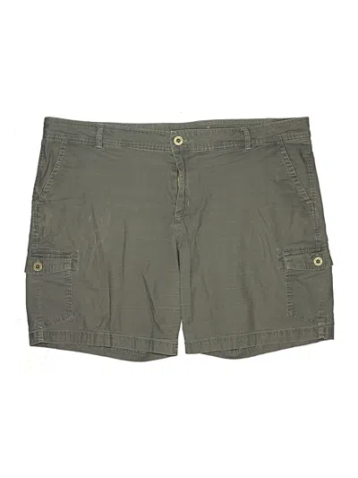 Pre-owned Eddie Bauer Khaki Shorts In Gray