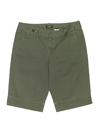 Pre-owned Eddie Bauer Khaki Shorts In Green