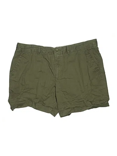 Pre-owned Eddie Bauer Khaki Shorts In Green