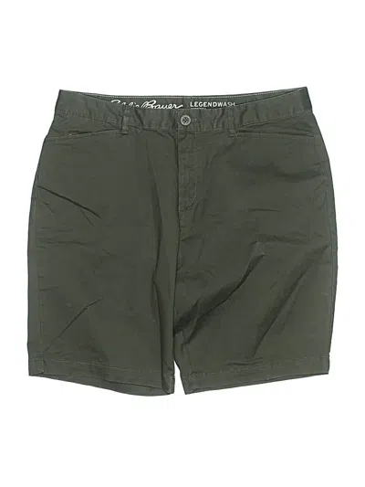 Pre-owned Eddie Bauer Khaki Shorts In Green