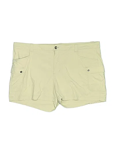 Pre-owned Eddie Bauer Khaki Shorts In Green