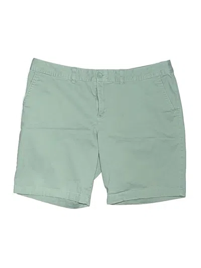 Pre-owned Eddie Bauer Khaki Shorts In Green