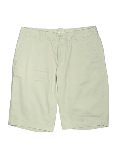 Pre-owned Eddie Bauer Khaki Shorts In Green