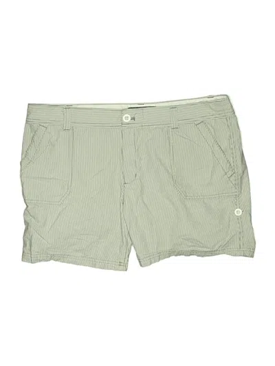 Pre-owned Eddie Bauer Khaki Shorts In Green