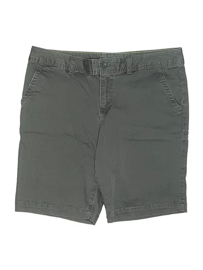 Pre-owned Eddie Bauer Khaki Shorts In Green