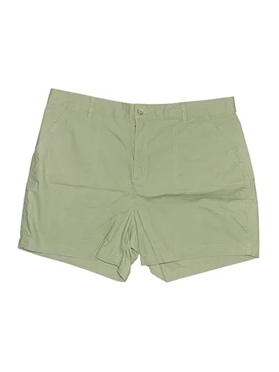 Pre-owned Eddie Bauer Khaki Shorts In Green