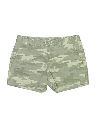 Pre-owned Eddie Bauer Khaki Shorts In Green
