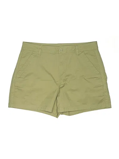 Pre-owned Eddie Bauer Khaki Shorts In Green