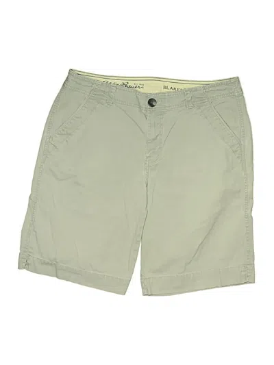 Pre-owned Eddie Bauer Khaki Shorts In Green