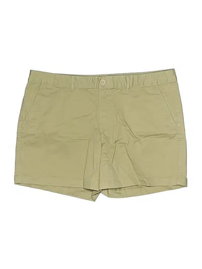 Pre-owned Eddie Bauer Khaki Shorts In Green
