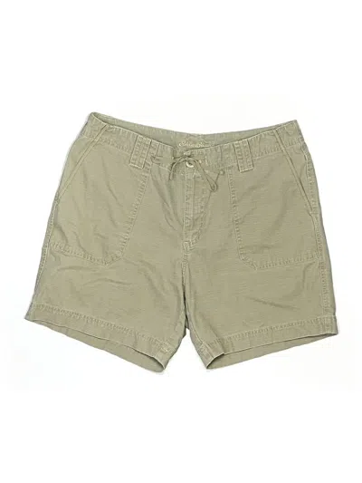 Pre-owned Eddie Bauer Khaki Shorts In Green