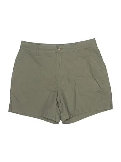 Pre-owned Eddie Bauer Khaki Shorts In Green