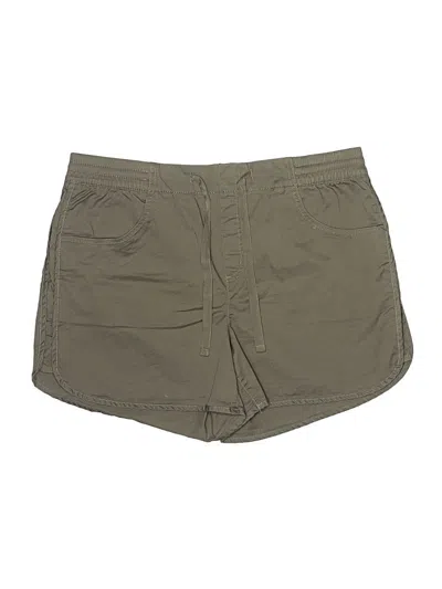 Pre-owned Eddie Bauer Khaki Shorts In Green