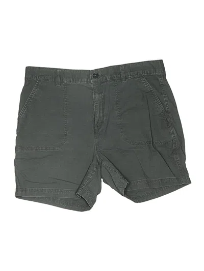 Pre-owned Eddie Bauer Khaki Shorts In Green