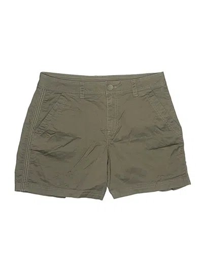Pre-owned Eddie Bauer Khaki Shorts In Green