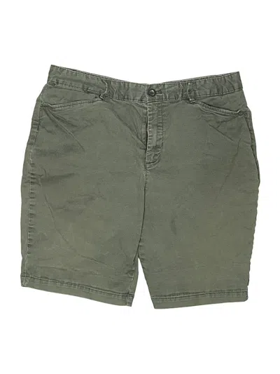 Pre-owned Eddie Bauer Khaki Shorts In Green