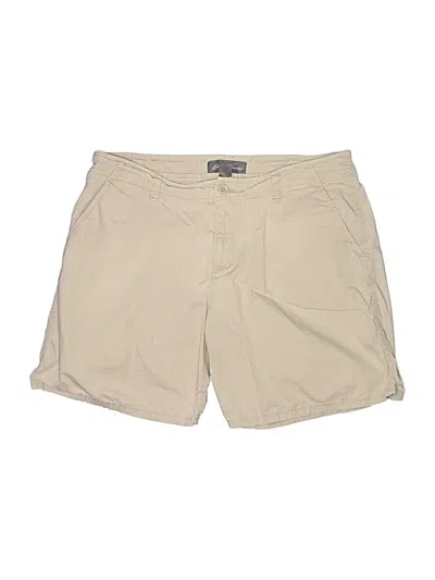 Pre-owned Eddie Bauer Khaki Shorts In Tan