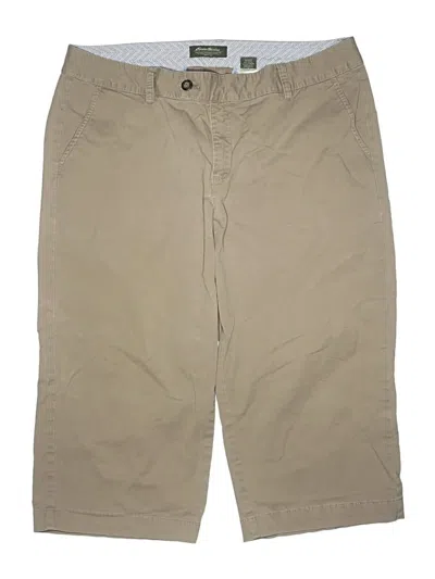 Pre-owned Eddie Bauer Khaki Shorts In Tan