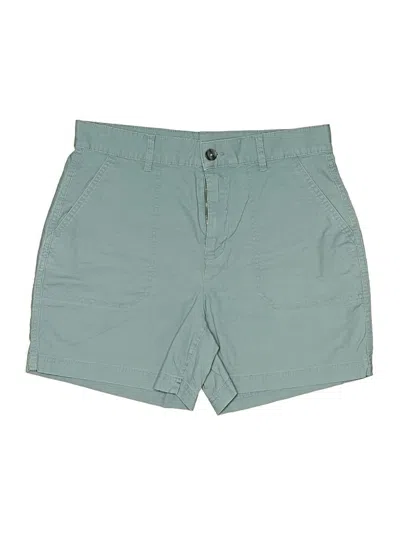 Pre-owned Eddie Bauer Khaki Shorts In Teal