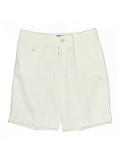 Pre-owned Eddie Bauer Khaki Shorts In White