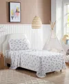 Eddie Bauer Kids Microfiber 4-piece Sheet Set, Full In Fish Lake