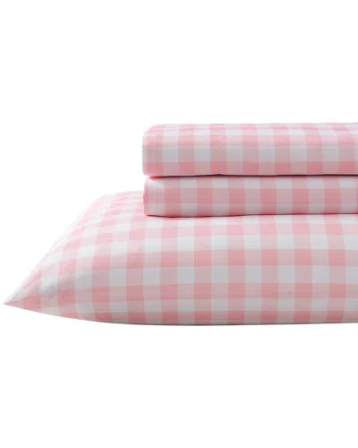 EDDIE BAUER EDDIE BAUER KIDS POPPY PLAID ULTRA SOFT SHEET SET