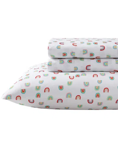 EDDIE BAUER EDDIE BAUER KIDS SUNNYVALE RAINBOW ULTRA SOFT SHEET SET