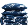 Eddie Bauer Kids' Vinny And Shark Friends 3-piece Comforter Set In Navy/white