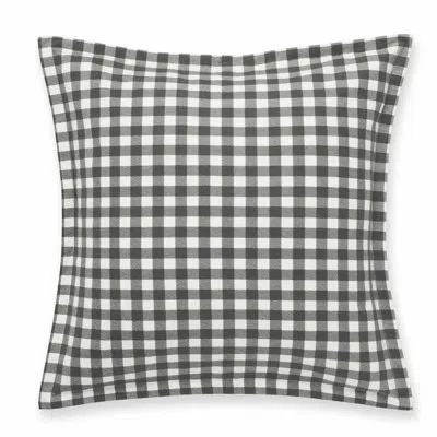 Eddie Bauer Kingston Flannel Euro Sham Set In Grey
