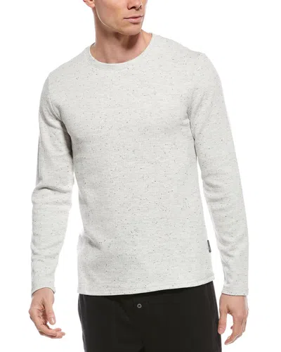 Eddie Bauer Knit Lounge Shirt In White