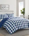 Eddie Bauer Lakehouse Plaid Blue Comforter Set
