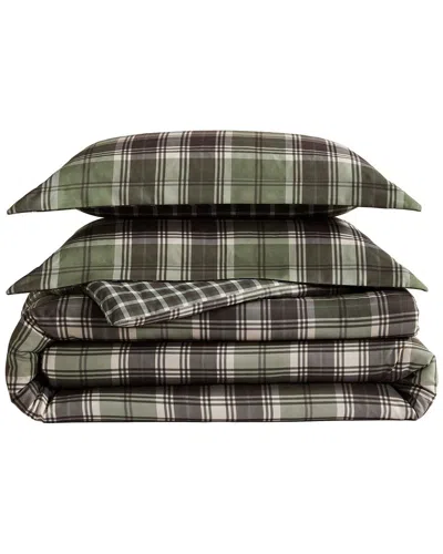Eddie Bauer Lakeshore Plaid Comforter Set In Multi