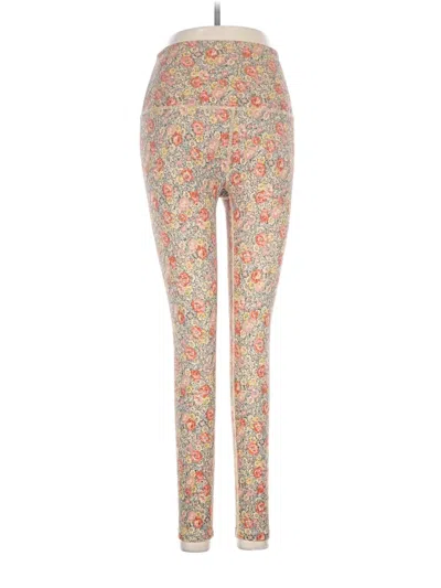 Pre-owned Eddie Bauer Leggings In Orange