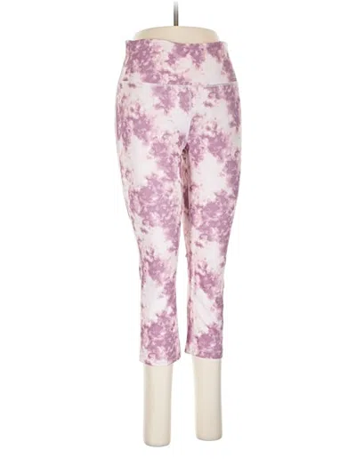 Pre-owned Eddie Bauer Leggings In Pink