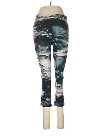 Pre-owned Eddie Bauer Leggings In Teal