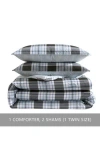 EDDIE BAUER EDDIE BAUER LEWIS PLAID COMFORTER AND SHAM SET