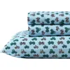 Eddie Bauer Little Rider Cotton Sheet Set In Blue/green