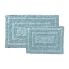 Eddie Bauer Logan Bath Rug In Blue