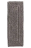 Eddie Bauer Logan Cotton Tufted Bath Runner Rug, 22" X 60" In Mushroom Beige