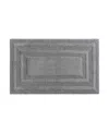Eddie Bauer Logan Cotton Tufted Bath Rug, 24" X 40" In Blue