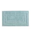 Eddie Bauer Logan Cotton Tufted Bath Rug, 24" X 40" In Blue