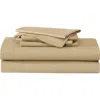 Eddie Bauer Logan Collection Lightweight Microfiber Sheet Set In Dark Beige