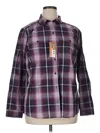 Eddie Bauer Long Sleeve Blouse In Multi