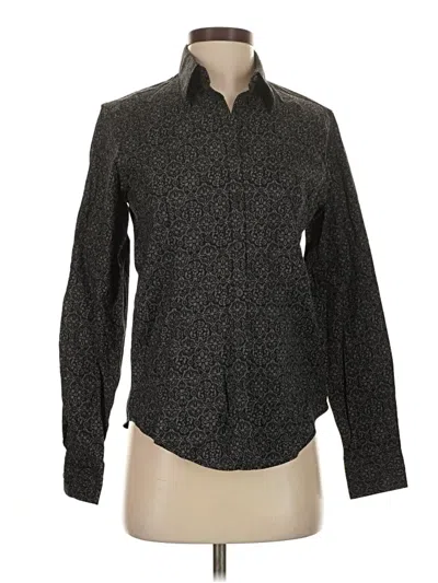 Pre-owned Eddie Bauer Long Sleeve Button Down Shirt In Gray