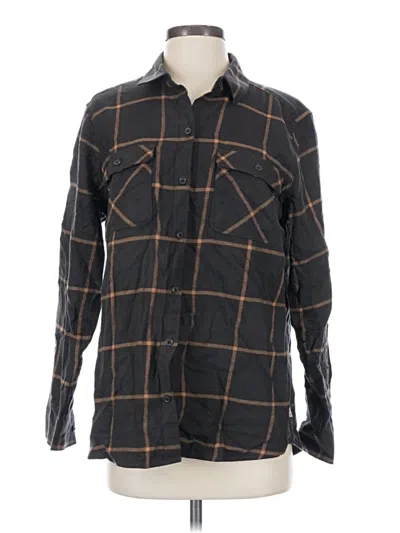 Pre-owned Eddie Bauer Long Sleeve Button Down Shirt In Gray