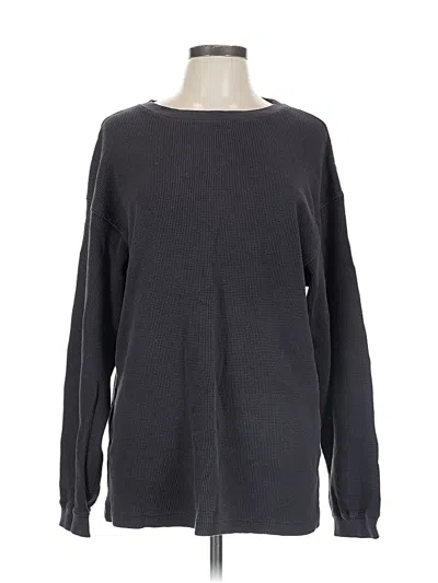 Pre-owned Eddie Bauer Long Sleeve T-shirt In Gray